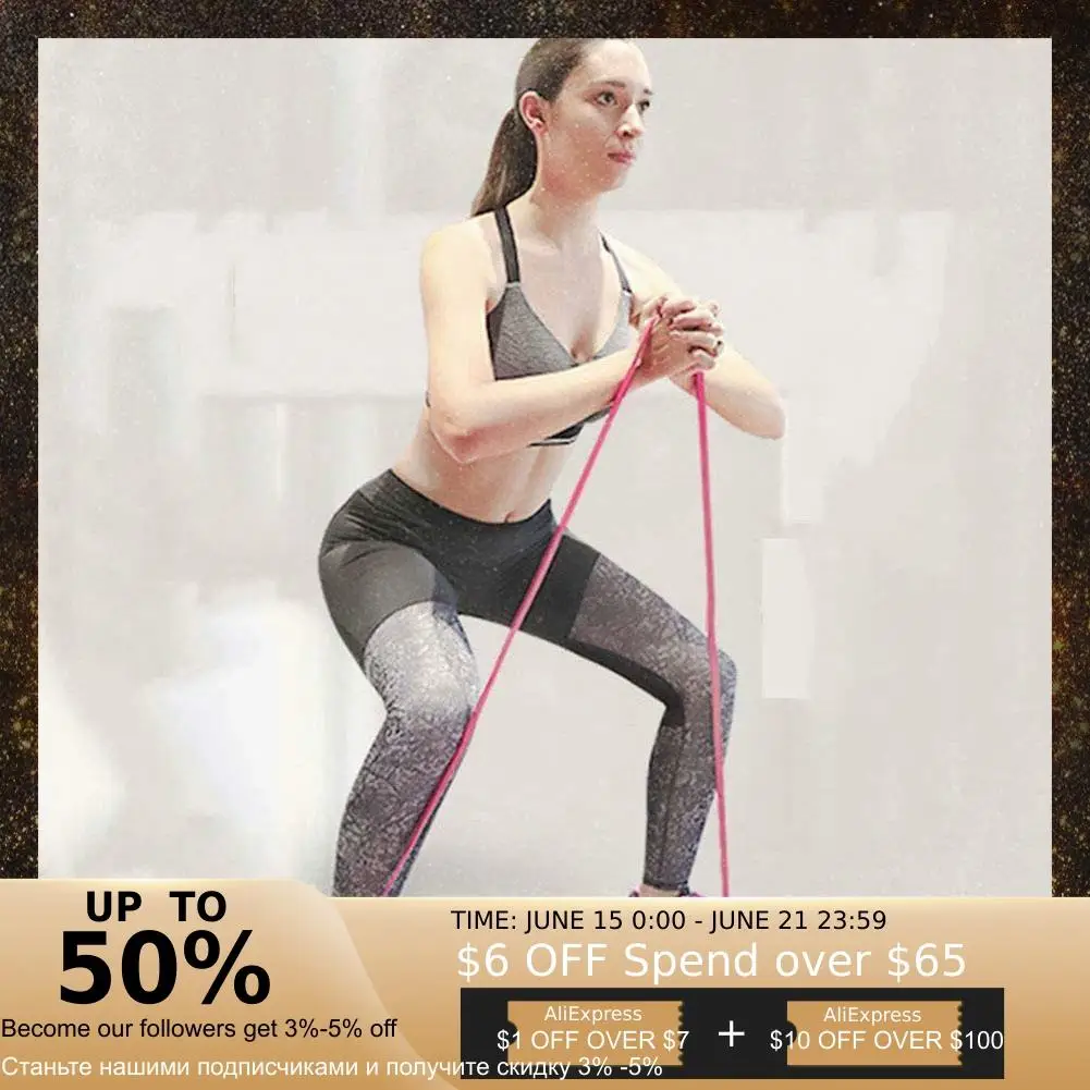 210 см набор резиновых эластичных резинок для йоги упражнений фитнеса тренировок