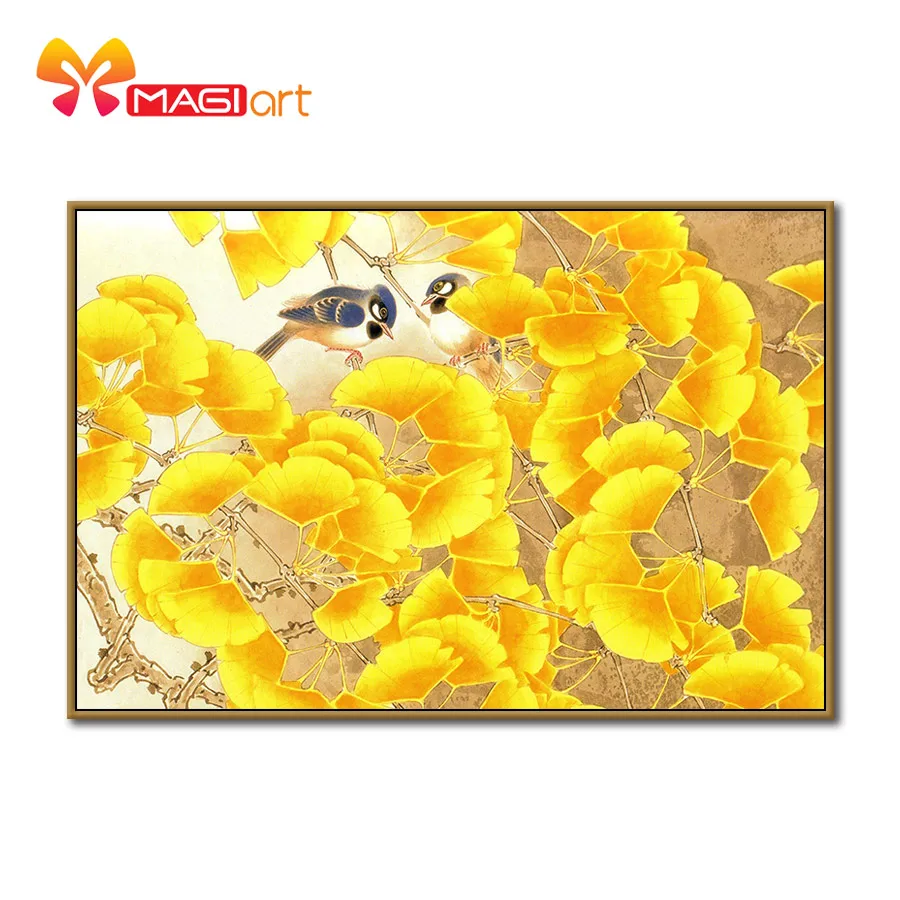 вышивка крестом наборы рукоделие 11CT водорастворимый холст 14CT золотой китайский