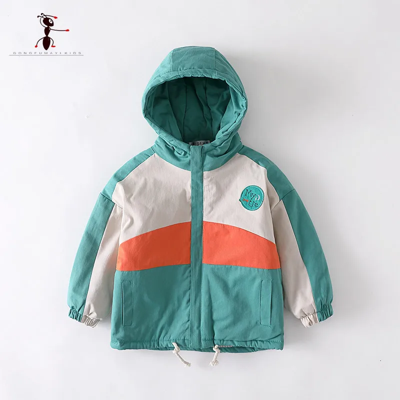 Детская куртка 2019 осенне зимняя для мальчиков детская теплая верхняя одежда с