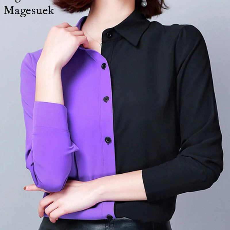 

Женская свободная рубашка, на пуговицах, с отложным воротником, с длинным рукавом, с леопардовым принтом, повседневная, 6014