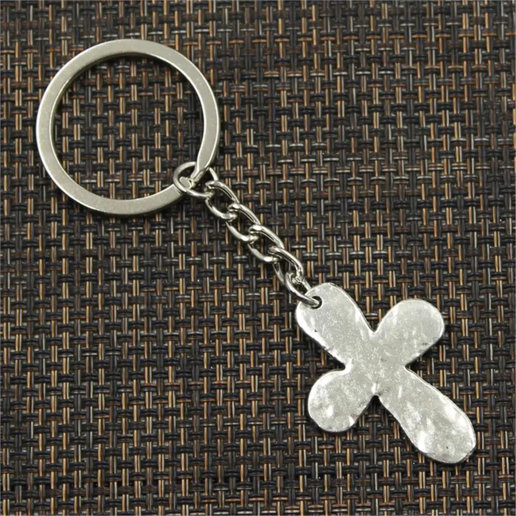 Модный брелок 37x27 мм в виде креста мужские украшения сделай сам автомобильный