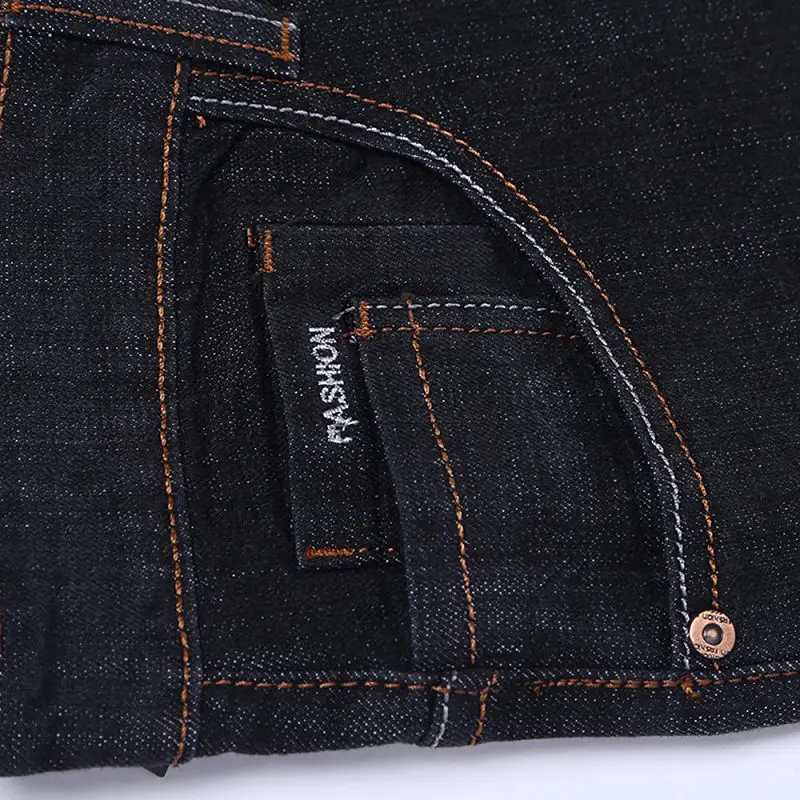 2019 Большие размеры повседневные новые мужские джинсовые брендовые Свободные