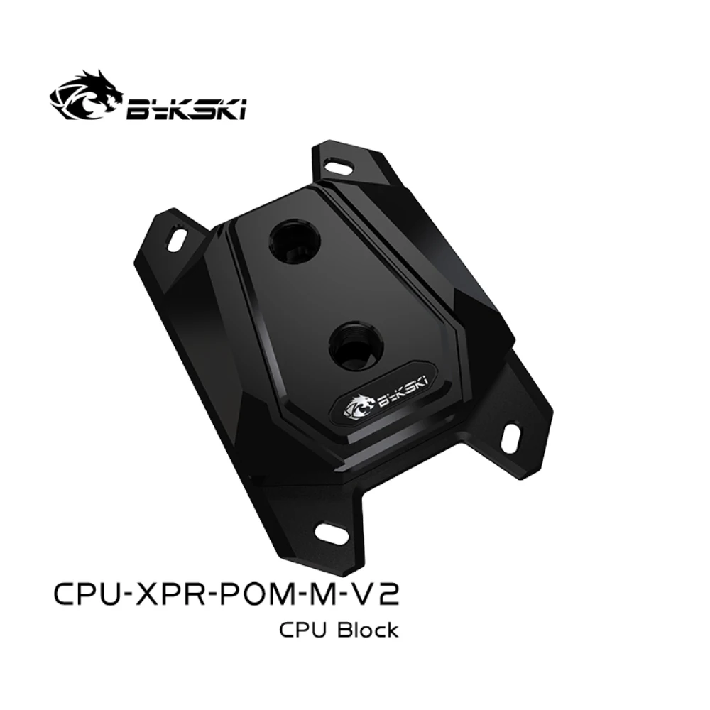Bykski POM CPU Water Block Black For Ryzen7/5/3 AM4/3+/3/2+/2 FM2+/FM2/FM1 AMD Copper Heatsink Brass Cooler CPU-XPR-POM-M-V2 | Компьютеры