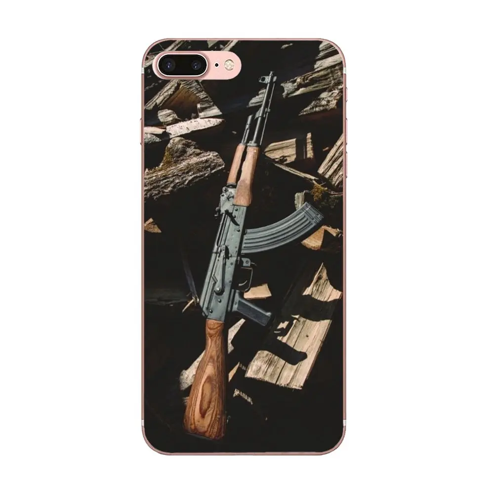 Defend Paris Ak47 Ak 47 M16 Soft TPU Cases Capa For Galaxy J1 J2 J3 J330 J4 J5 J6 J7 J730 J8 2015 2016 2017 2018 mini Pro | Мобильные