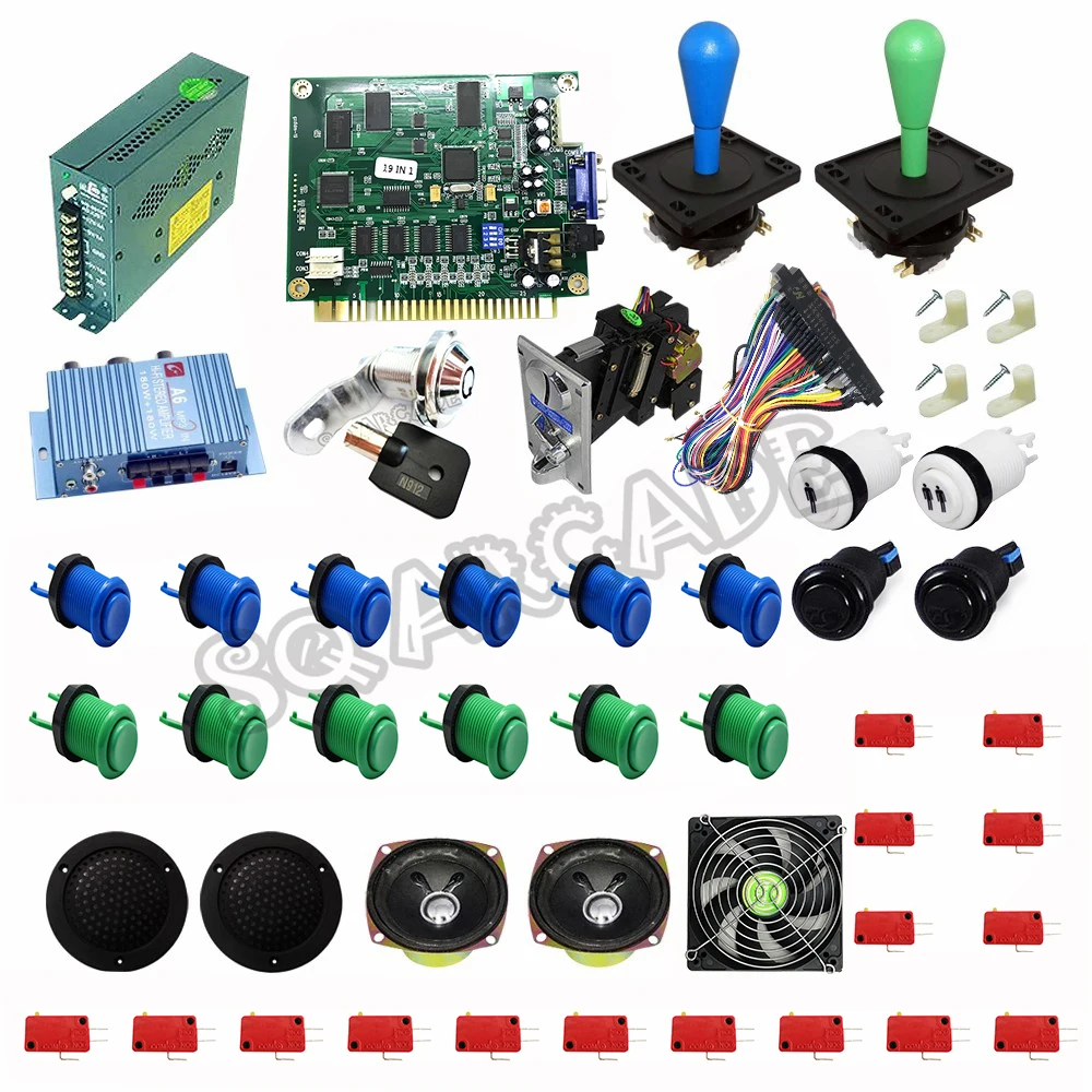 Части arcade (пряди комплект для строительства VGA выход цветной графический адаптер