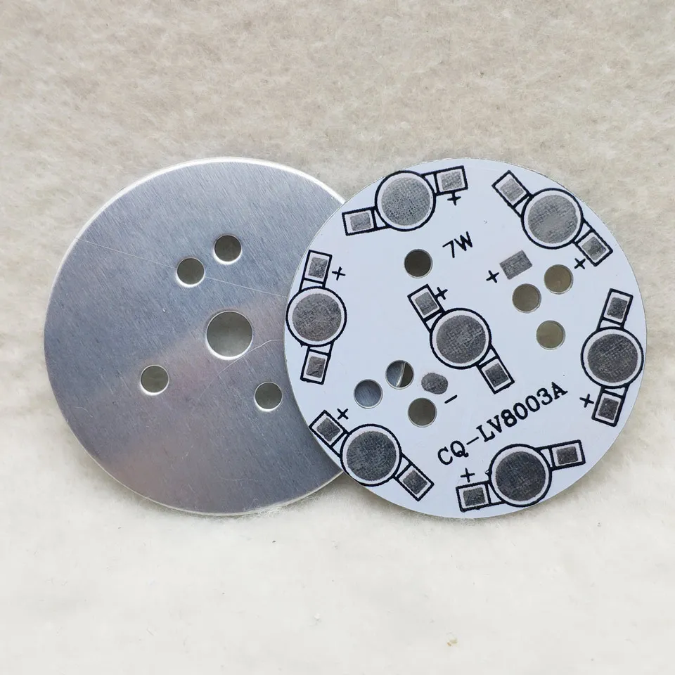 3 Вт 50 мм Светодиодная печатная плата Алюминиевая Палитра светодиода для 1