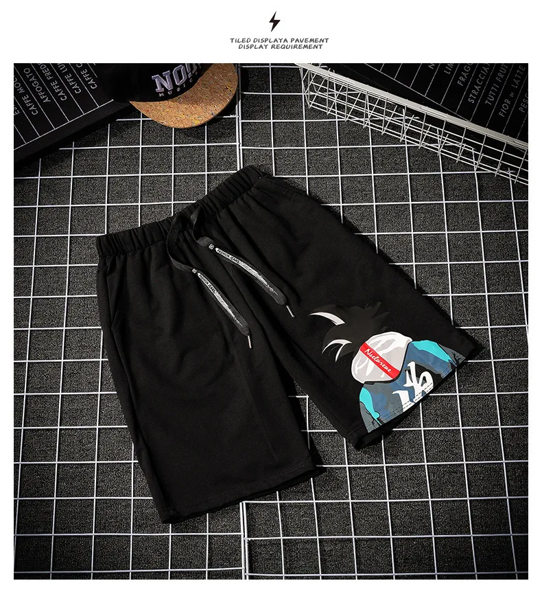 

2020 new summer men's shorts men's sports Capris big pants casual pants loose pants beach pants fashion