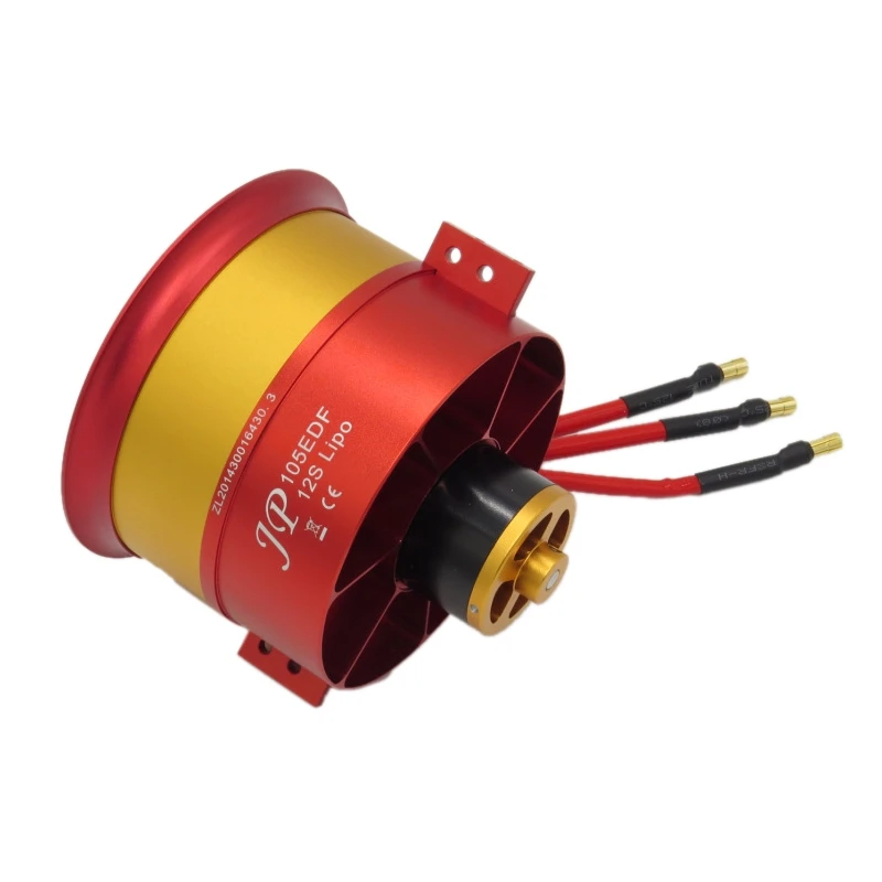 105 мм 4260 875KV 12S воздуховод вентилятор блок с бесщеточным Outrunner двигатель для RC EDF Jet