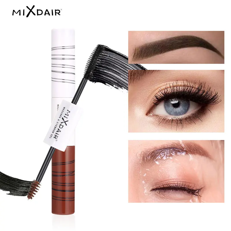 MIXDAIR тушь для ресниц, гель для бровей двойного назначения, водостойкая татуировка, наращивание ресниц, объем ресниц, кисть для ресниц, тени для глаз, брови, косметика