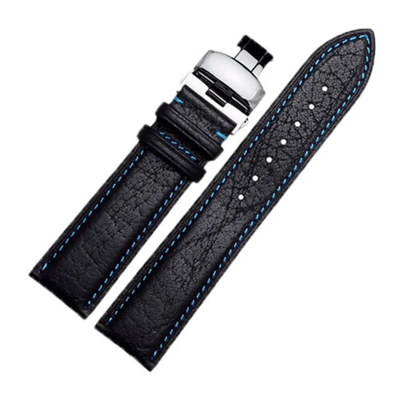 Ремешок для часов из натуральной кожи 20/22 мм | Наручные часы