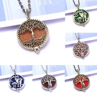 20 styles aroma retro necklace antique locket pendant magnetic perfume essential oil diffuser locket aromatherapy jewelry