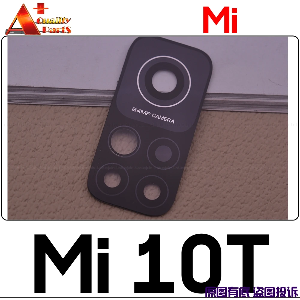 Original Back Rear Camera Lens Glass Cover Replacement For Xiaomi Mi 10 10S 10T Pro Note PRo lite | Мобильные телефоны и