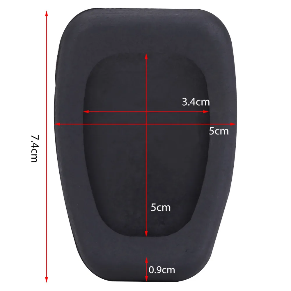 Педаль тормоза сцепления резиновая накладка для Renault Megane Laguna Clio Kango Scenic 1996-2008