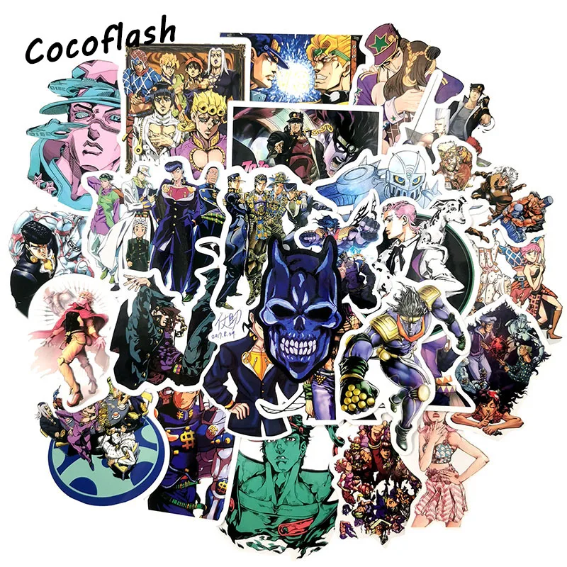 Стикеры японские аниме Невероятные приключения Джоджо для стайлинга