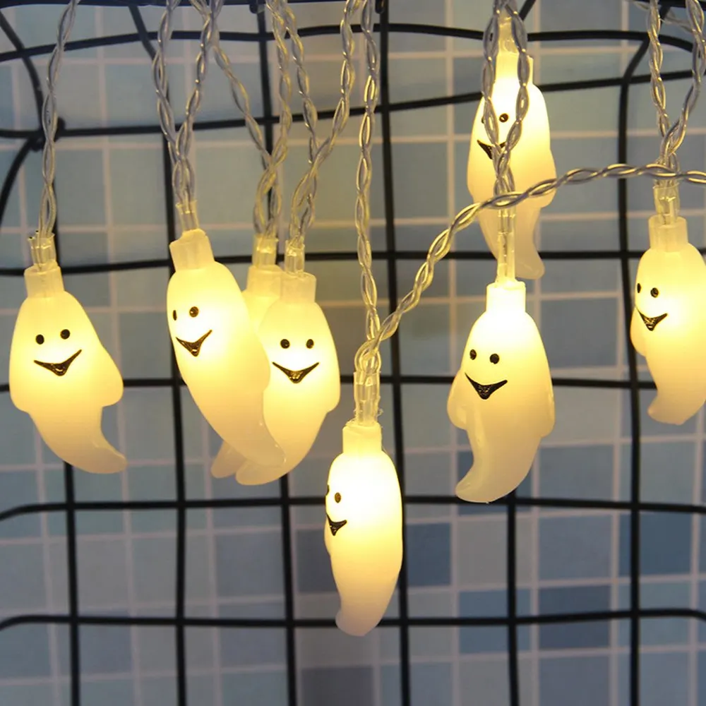 Светодиодная гирлянда на Хэллоуин 100 светодиосветодиодный | Дом и сад