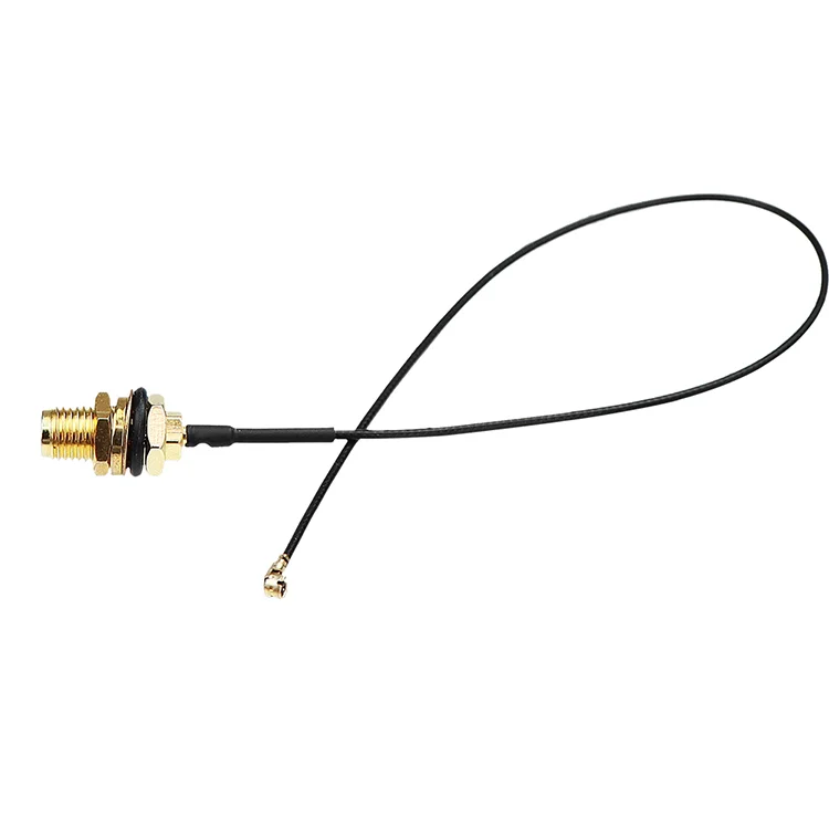 

115mm SMA Connector Cable Female to IPX/IPEX RF Coax Adapter Assembly 11.5cm Pigtail Cable for PCI Wifi Card 4G module