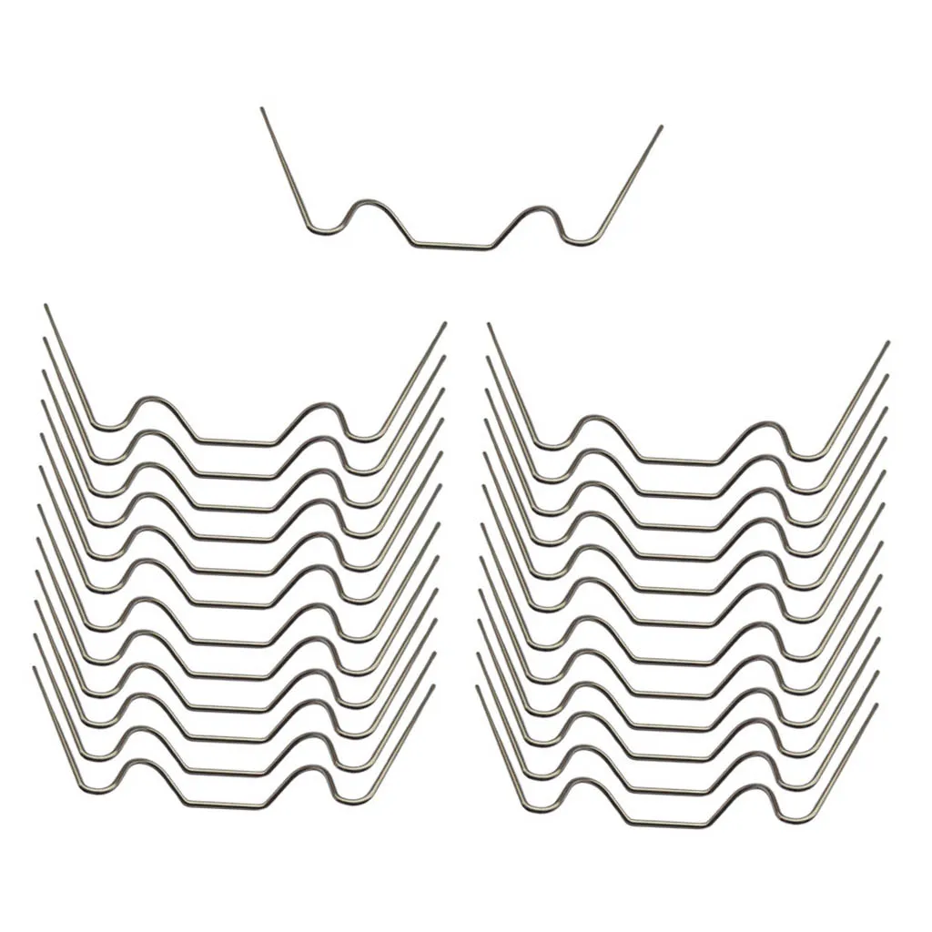 25Pcs Steel Glazing Clips W Type Wire Clip Glass For Greenhouse | Greenhouses