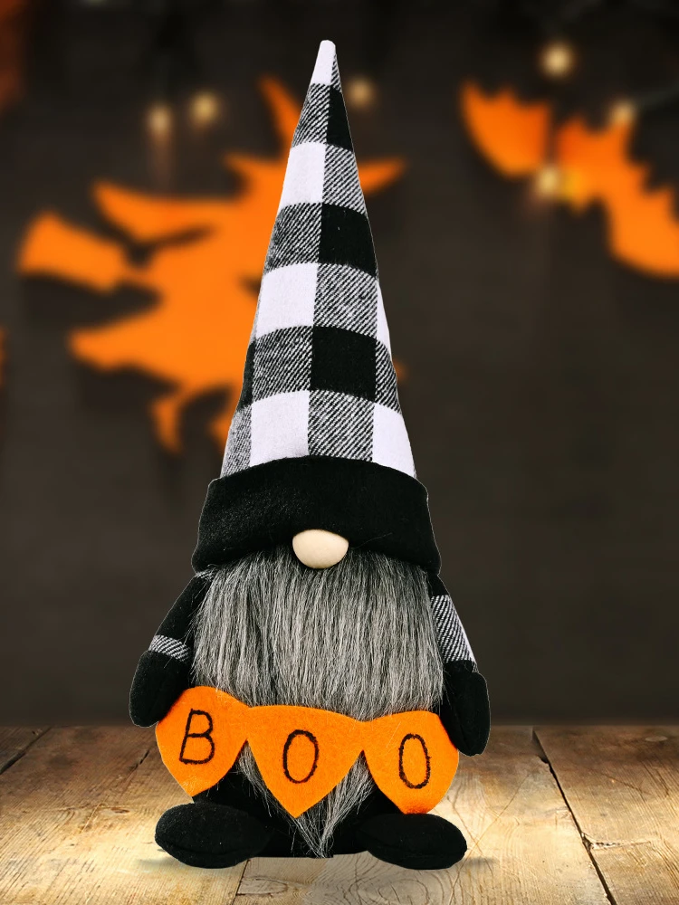 Хэллоуин украшение Boo безликовая кукла Rudolf стоящая призрак праздничное
