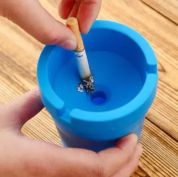 

Ashtray Creative ABS Car Ashtray Home Living Room Office Bathroom Desk Ashtrays Ash Storage Tray Box Ash Organizer