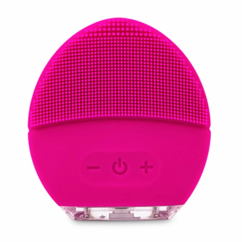 Миниатюрный электромассажер кисть для очистки дица Вибрация Уход за кожей лица