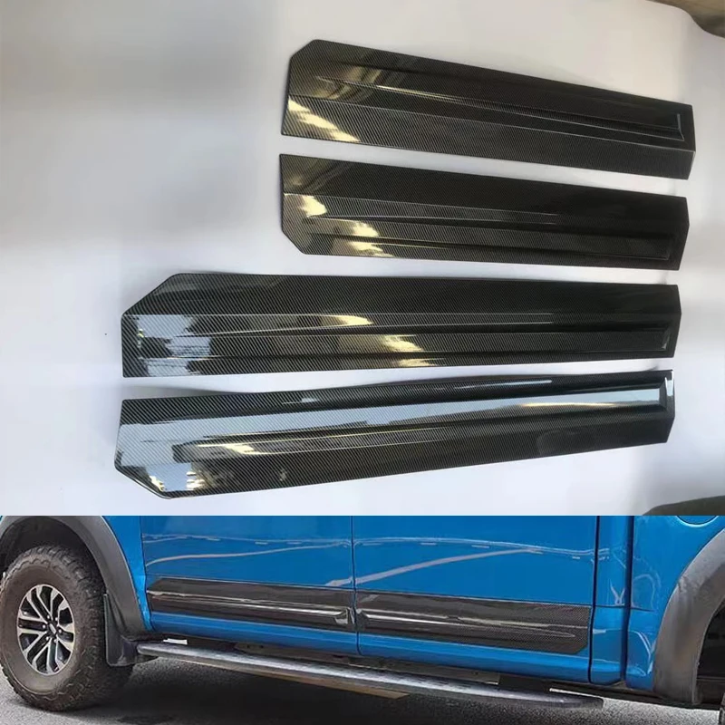 

Car Side Door Panel Anti-scratch Overlay Protect For Ford F150 F-150 Raptor 2015-2020 Exterior Body Fairing Kits Accessories