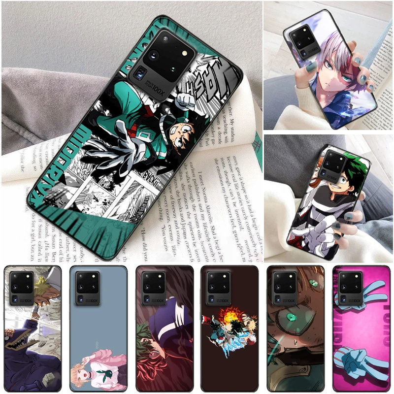 

My Hero Academia Tomura Boku Bakugou Katsuki Dabi Shigaraki Todoroki Shouto Phone Case For Samsung Galaxy S20 Plus FE Coque
