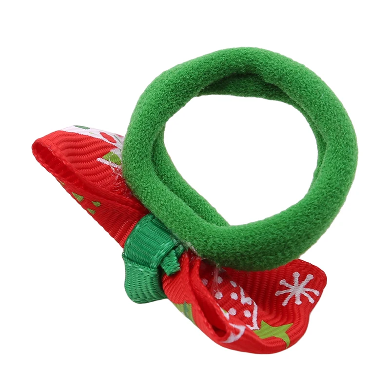 

1pc Fashion Girls Lovely Hair Accessories Popular Christmas Hair Rope Tree Santa Bell Snowman Kids Elastic Hair Bands