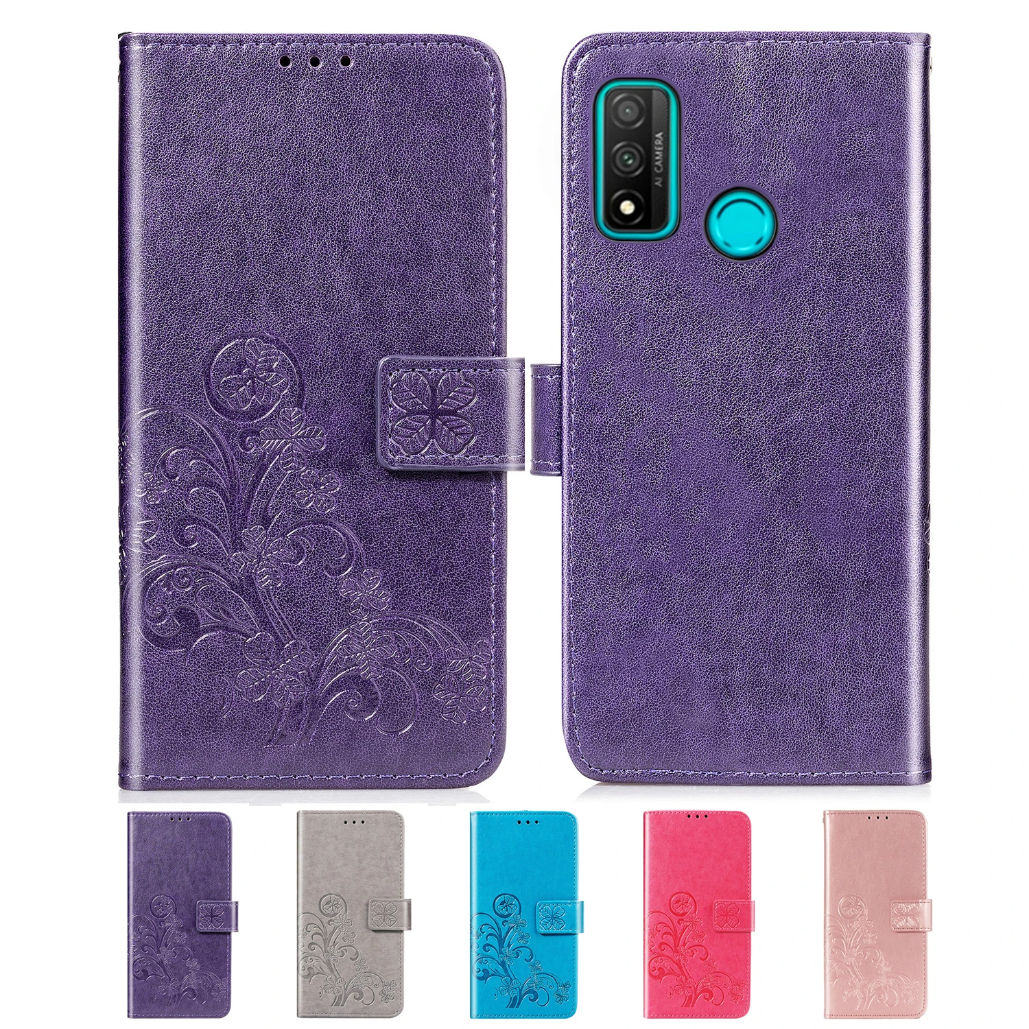 Чехол бумажник для Huawei P20 P30 P40 Lite Pro Nova 7 SE Y5P Y6P Y8P Y8S P Smart 2020 Honor 20 30 9A 9X 10X|Бамперы| |
