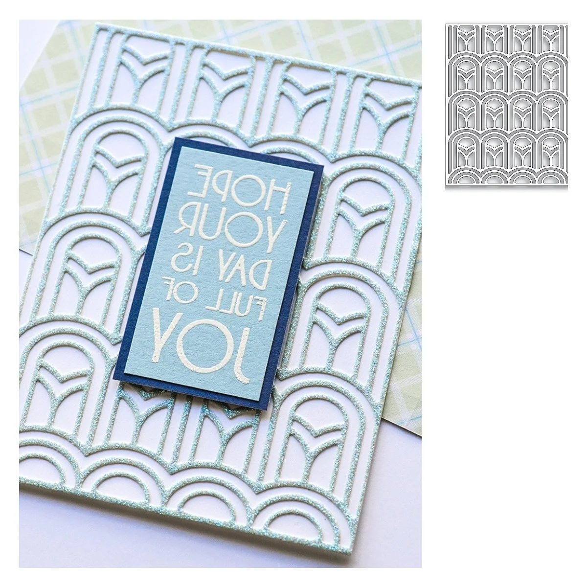 

Hot Sale ARCHED DECO PLATE etal Cutting Die Scrapbook Embossed Paper Card Album Craft Template Cut Stencils 2021New Arrive