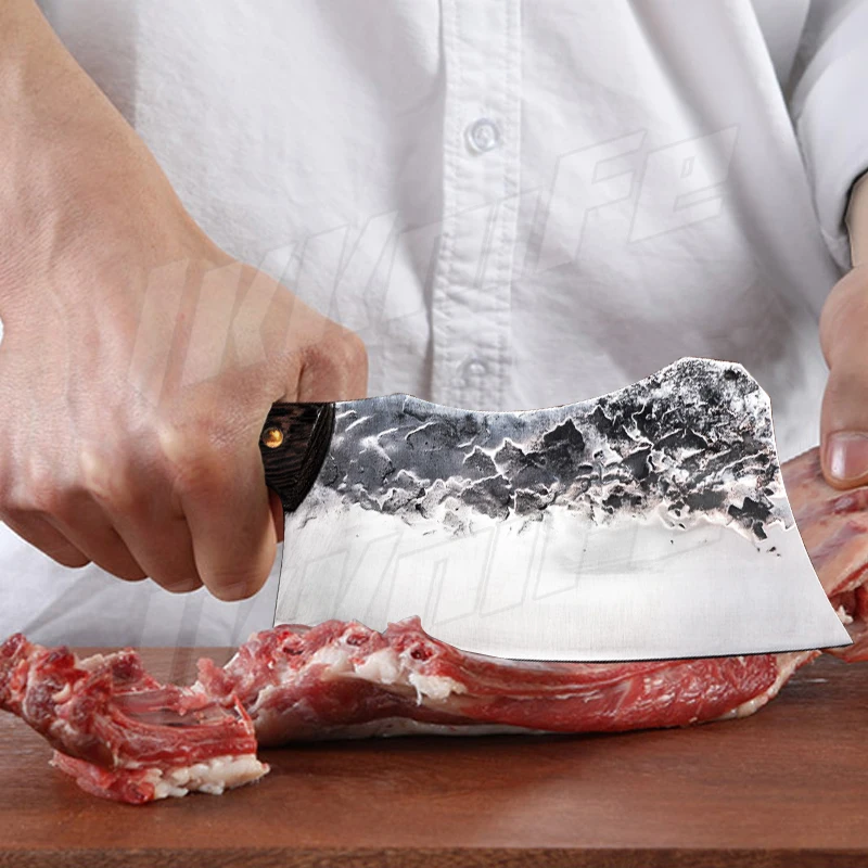 Нож для нарезки костей ручной работы из нержавеющей стали 7 5 дюйма|Кухонные ножи|