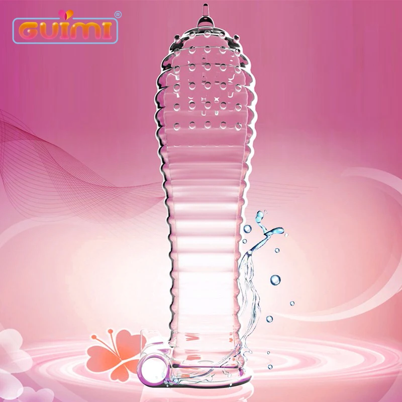 Пенис вибратор презерватив для увеличения пениса многоразовый задержки