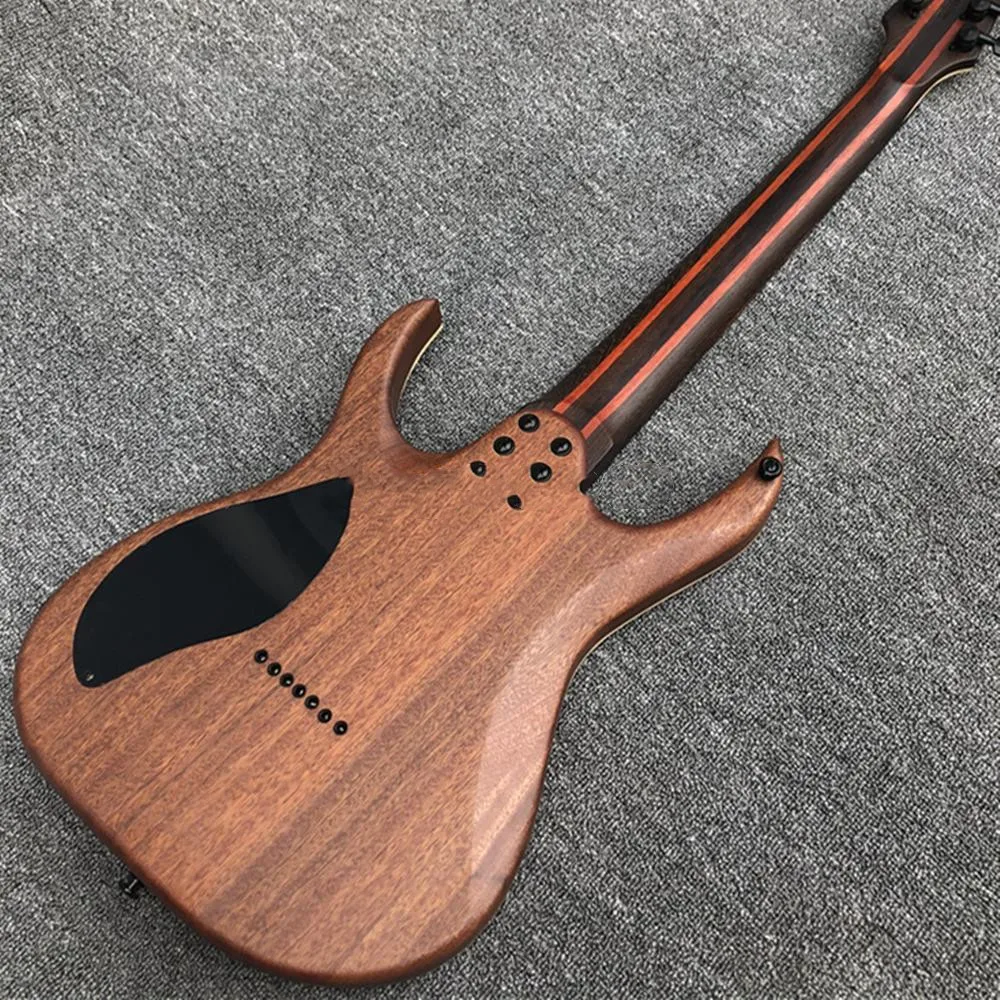 6 или 7 Струны замок тюнеры mayones duvell Гитары гриф из черного дерева 5 слоев шеи с болтовым креплением OM mayones электрогитара