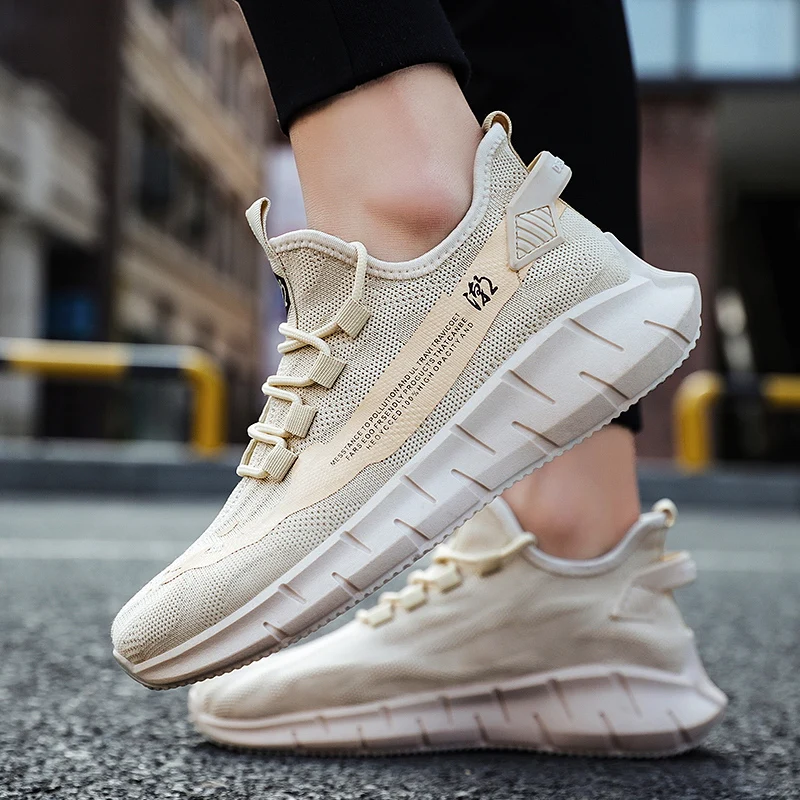 XIMISEN мужская повседневная обувь на шнуровке легкие удобные дышащие кроссовки для