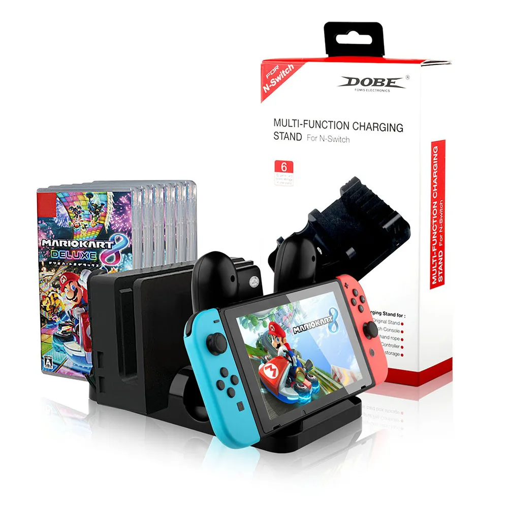 Многофункциональная зарядная док-станция для консольного переключателя и