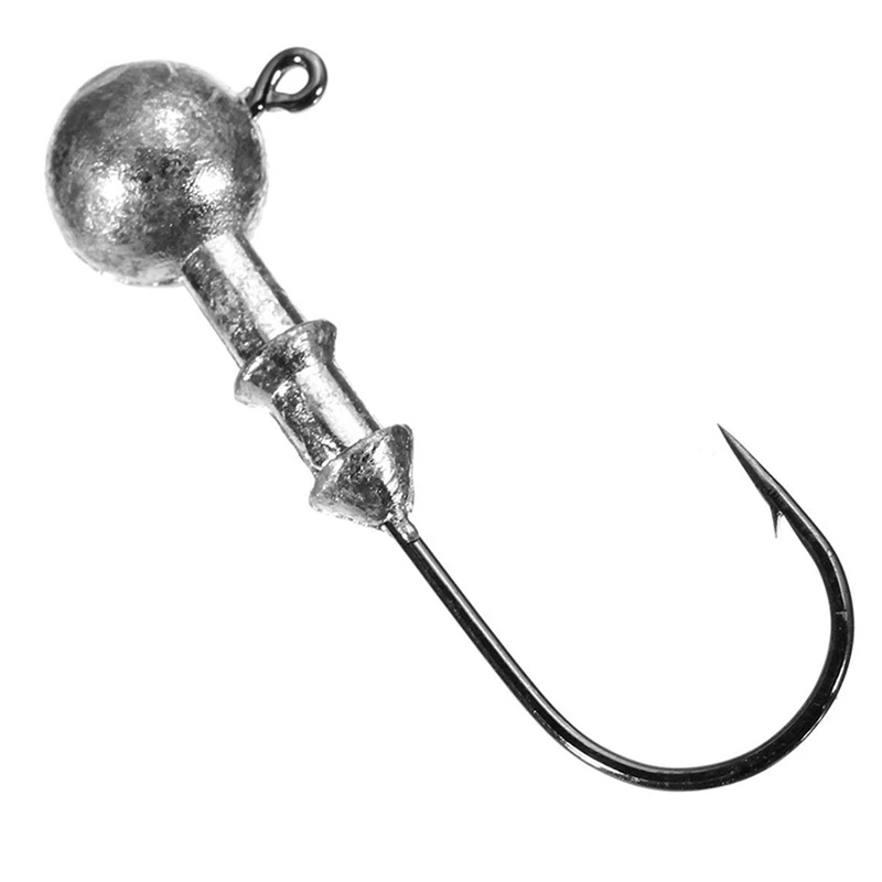 5 шт. Крючки Металлические свинцовые Головки Джиг Рыболовные Приманки головки