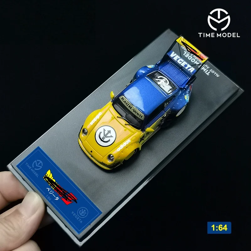 

Модель автомобиля Timemicro 1:64 RWB 993 с высоким хвостом Vegeta Wukong