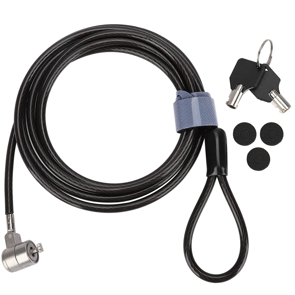 

200cm Lengthen Thicken Notebook Laptop Computer Mini Lock Security Cable Chain