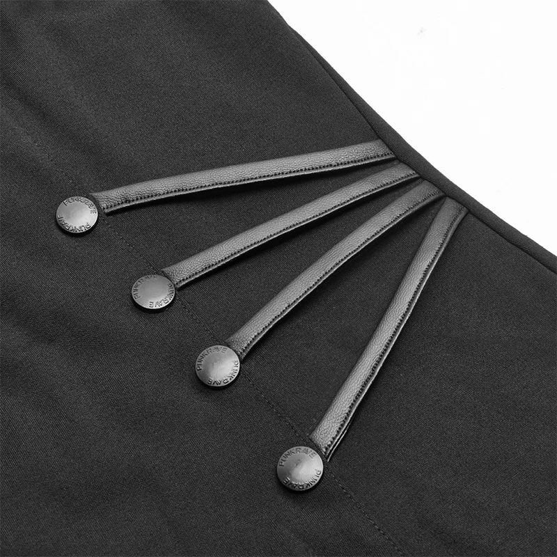 Женское облегающее платье в стиле панк с длинным рукавом черное готическом