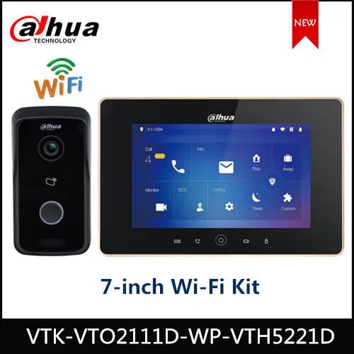 Монитор Dahua для помещения Wi-Fi комплект удаленное переговорное устройство