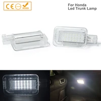 1pcs 18smd t10 w5s led luggage compartment interior lights for honda accord 4d city 4d civic 3d 4d 5d hybrid cr z jazz fit 5d