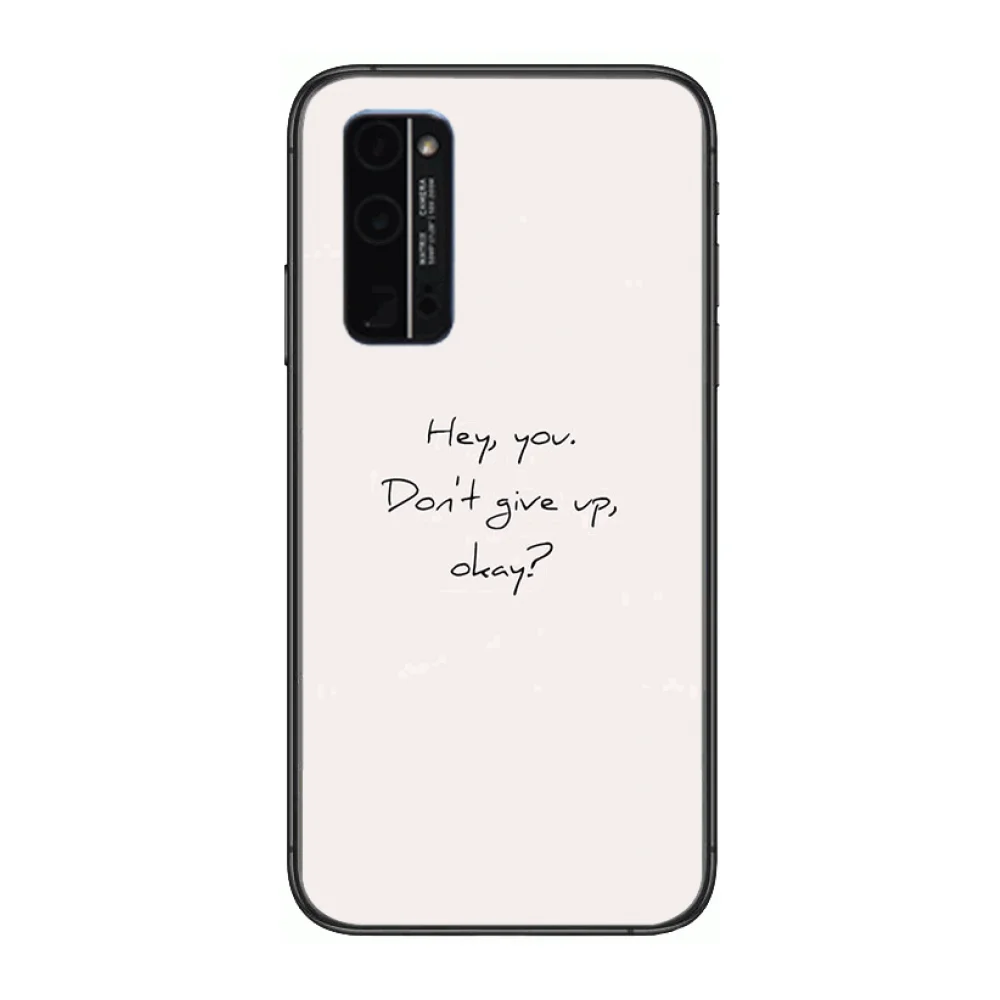 

Frosting Shockproof Senior Phone Case Hull For Huawei Honor 8 9 10 20 30 A S Lite Pro 5g i Black Back Soft Cell Cover Pretty