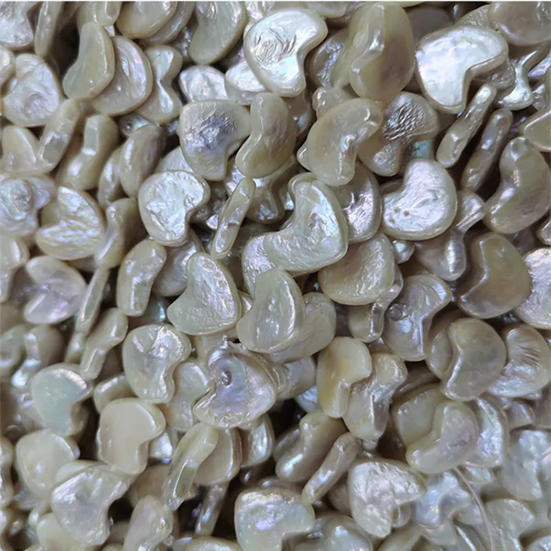 

Natural Baroque Freshwater Pearl Heart Shaped Loose Spacer Beads Jewelry making design accessories DIY necklace bracelet beads