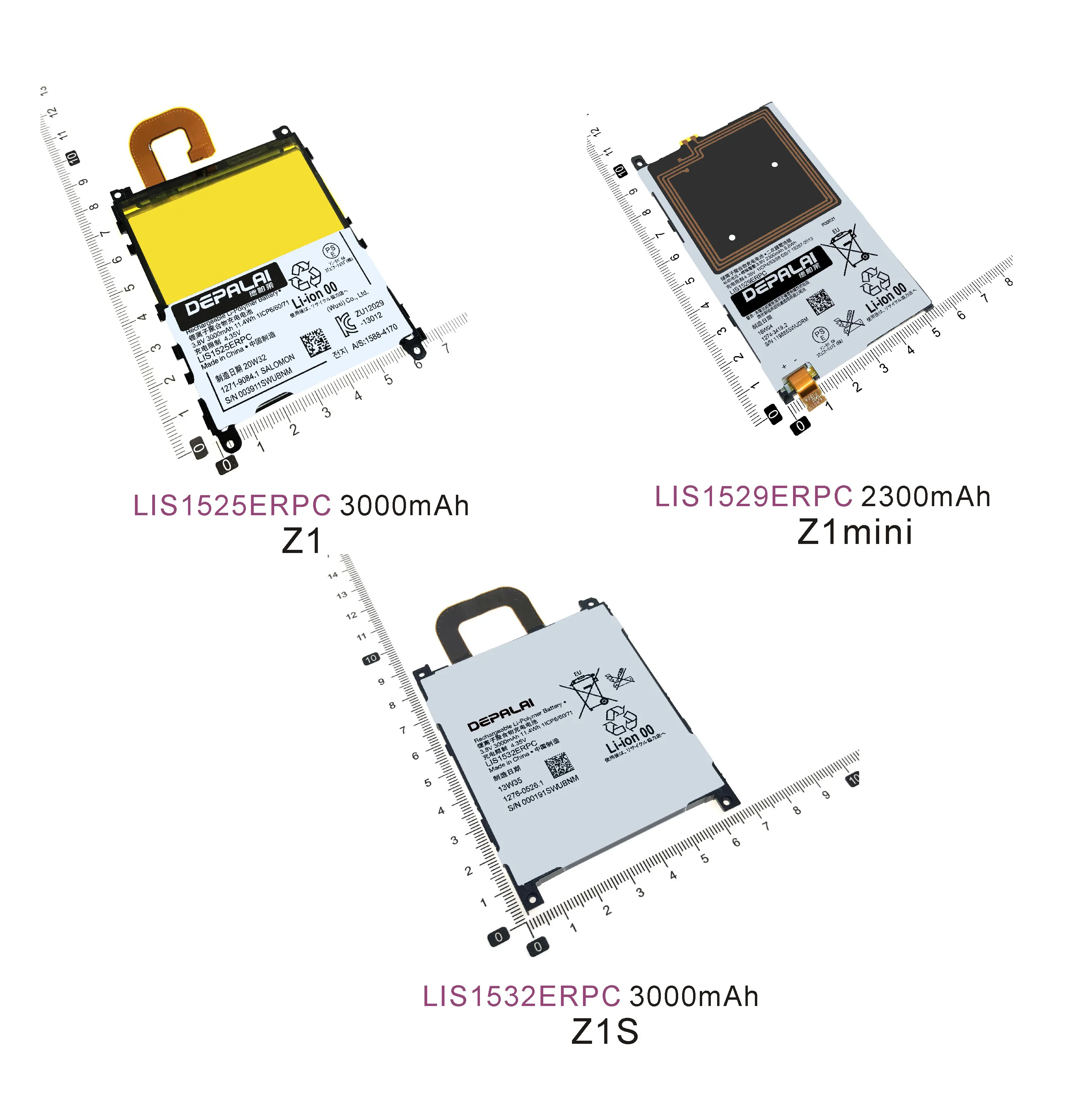 Аккумулятор LIS1525ERPC LIS1532ERPC LIS1529ERPC для телефона Sony Xperia Z1 Z1S Z1mini L39h C6902 C6903 L39T L39U D5503