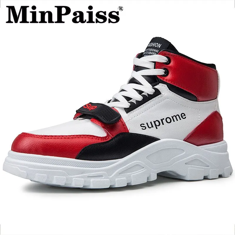Новинка 2019 Мужская обувь в стиле хип-хоп трендовая спортивная повседневная для