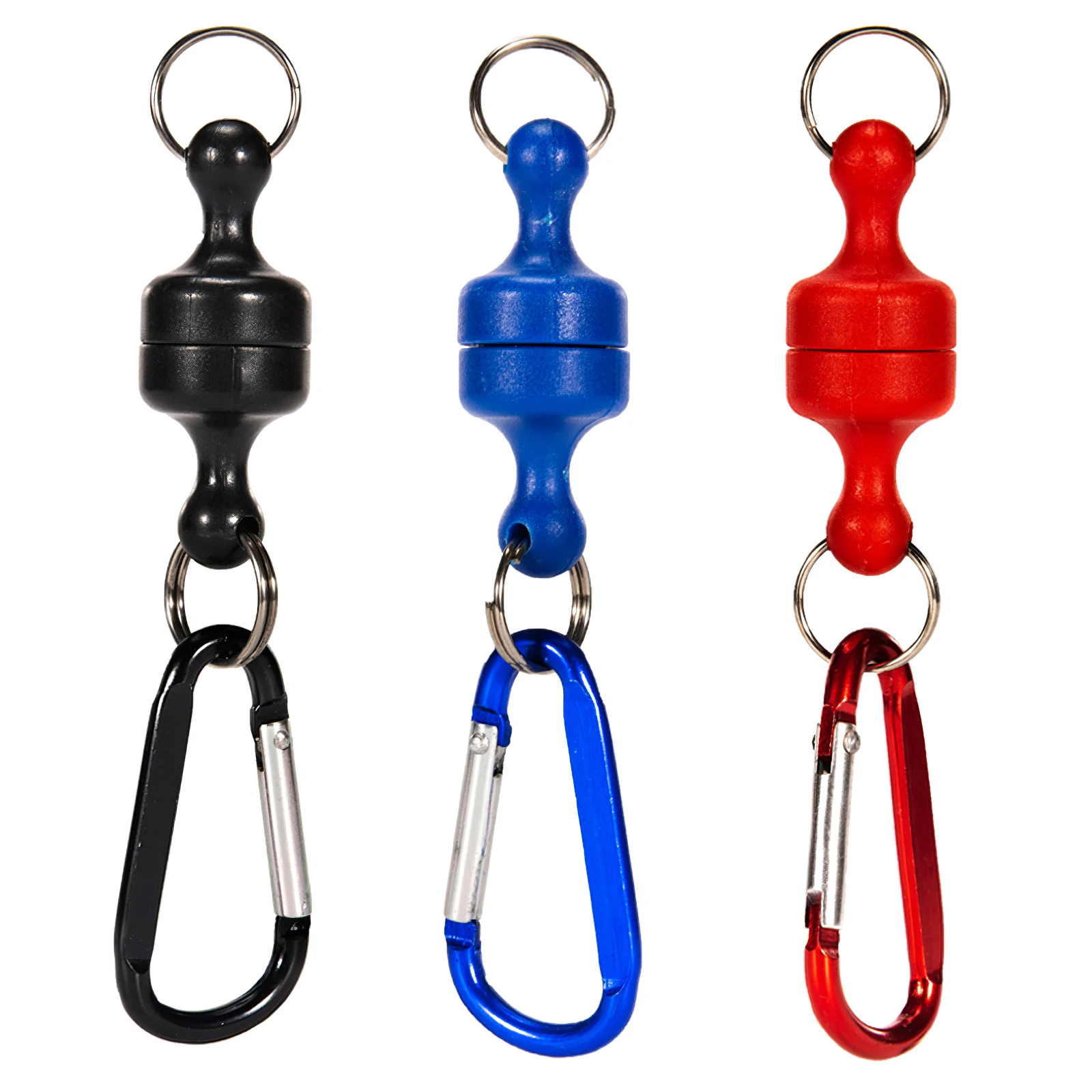 

2pcs Fishing Carabiner Magnetic Design Climbing Clip Portable Carabiner Outdoor Survival Gear Hook Easy Use Climbing Safety Lock