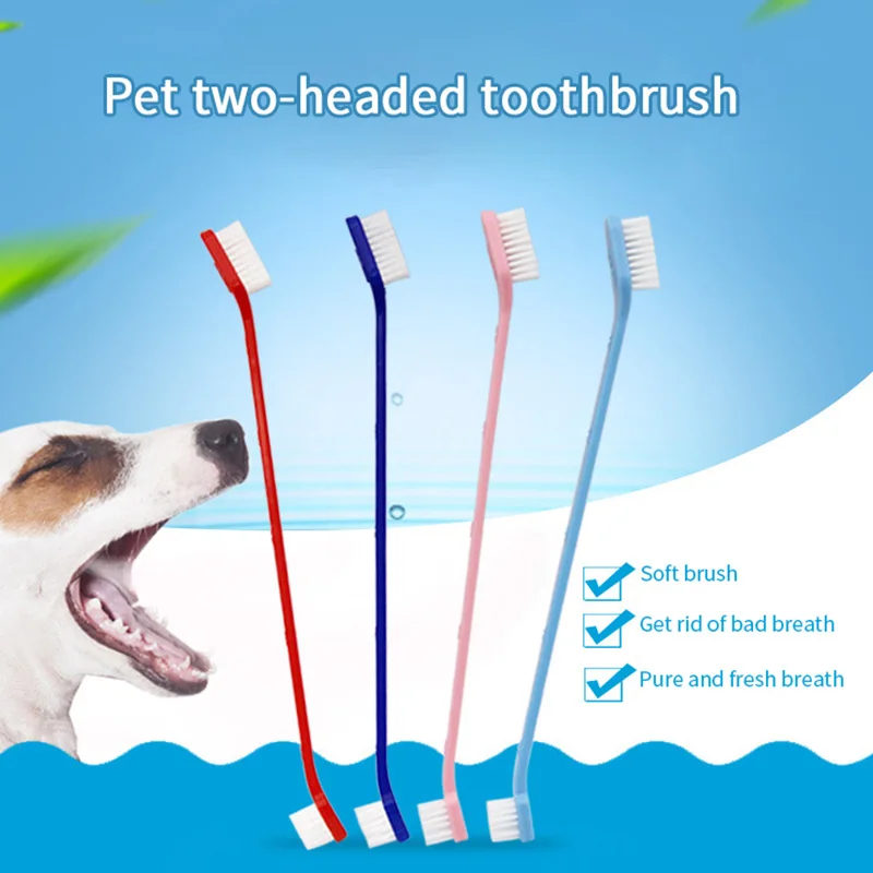 Зубные щетки для кошек и собак уход за зубами домашних животных двойная зубная
