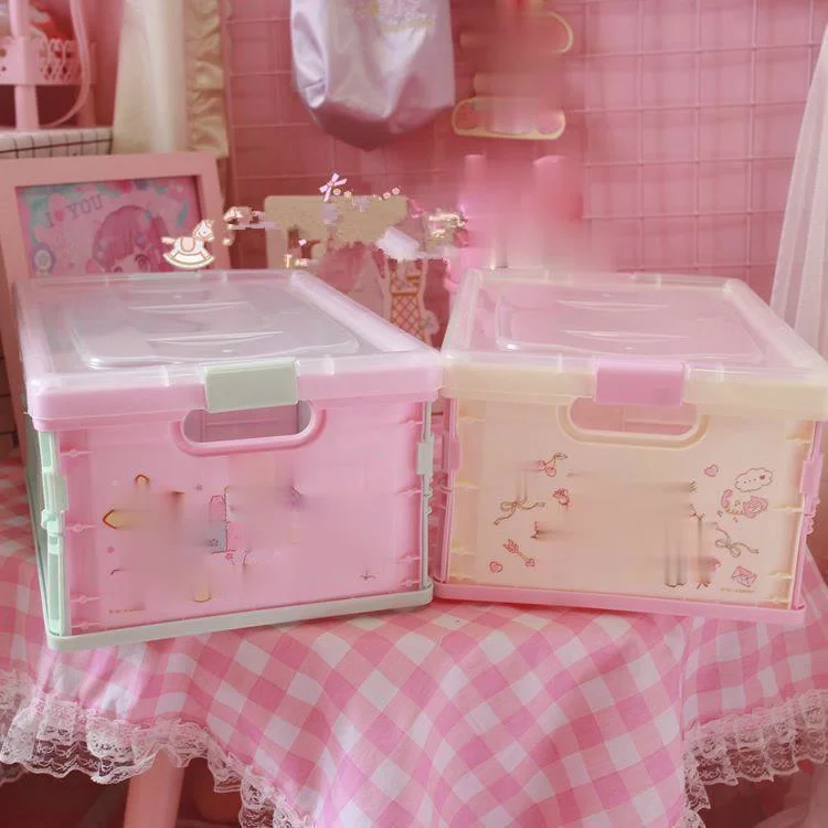 Милый Настольный органайзер для хранения косметики с игрушками и звездами