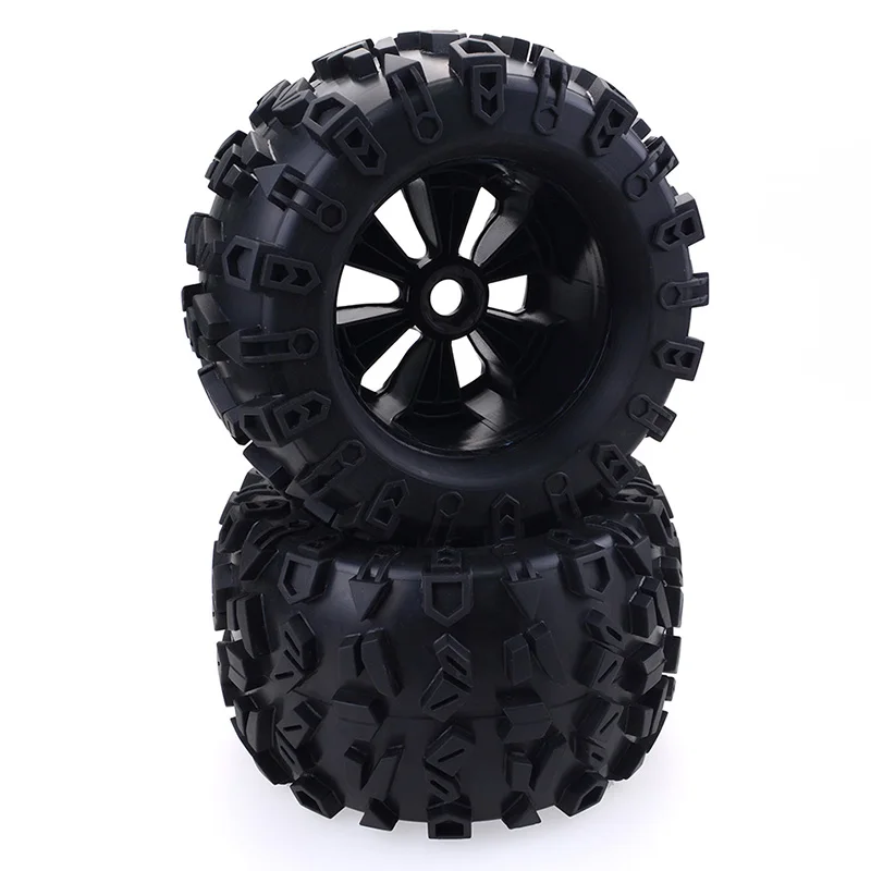 

17mm HEX WHEEL & 170mm Wheels Tires for Redcat Rovan HPI Savage XL MOUNTED GT FLUX HSP ZD Racing 1/8 Monster Truck