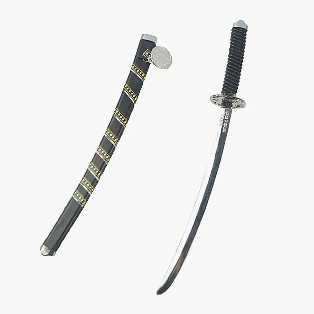 Пластиковый японский самурайский игрушечный меч реквизит для платья на Хэллоуин