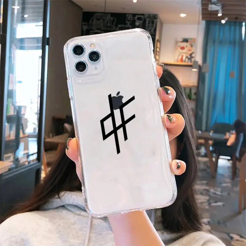 

PNL QLF Rapper Phone Case Transparent for iPhone 6 7 8 11 12 s mini pro X XS XR MAX Plus cover funda shell